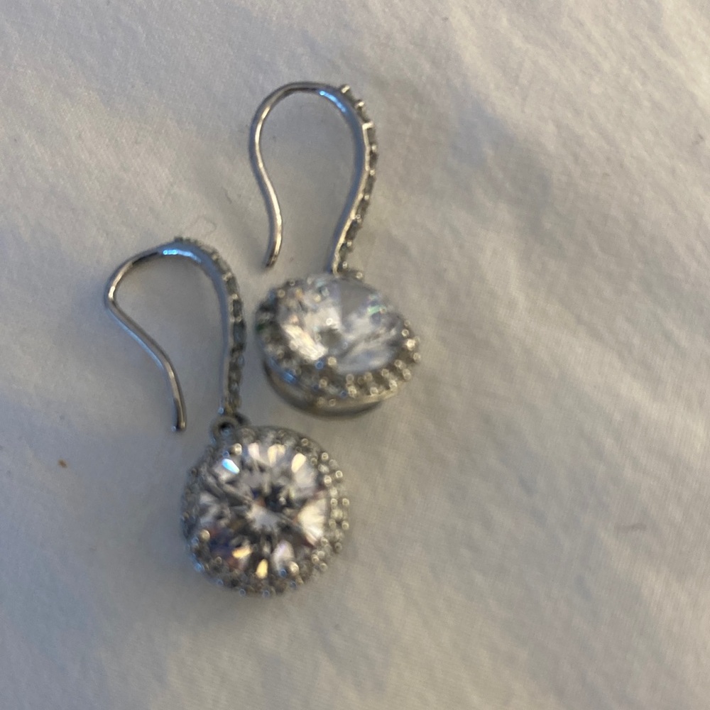 Elegant Silver Drop Earrings